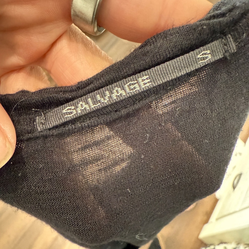 Salvage black / Charcoal Tee - Picture 5 of 5